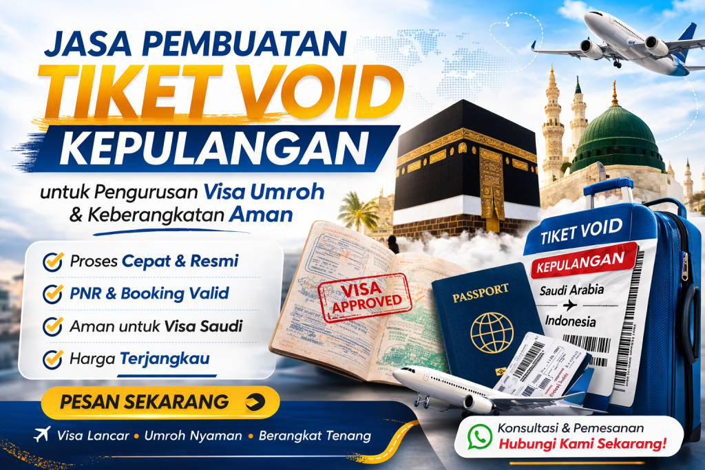 TGB B2B SERVICE No 1 Jasa Pembuatan Tiket Void Kepulangan / Dummy Visa Terbaik - PT TUBAGUS GLOBAL BUSINESS